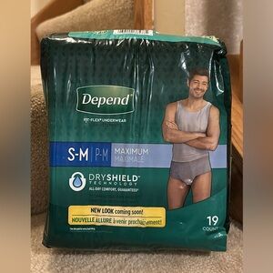 Fit-Flex Men's Underwear - Gray size s-m